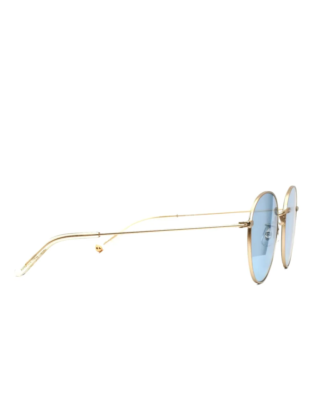 Garrett Leight Paloma round-frame sunglasses Goud