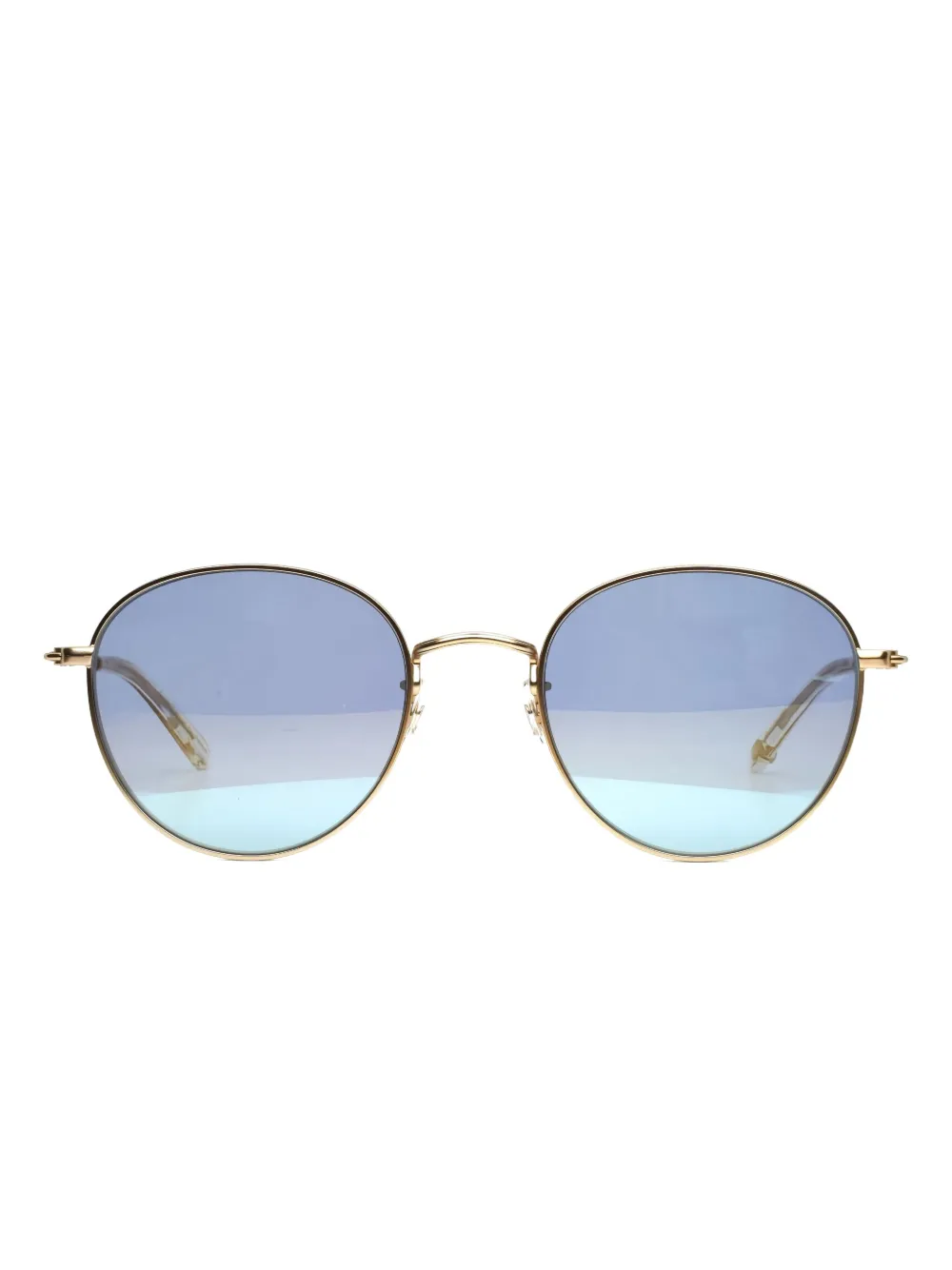 Garrett Leight Paloma round-frame sunglasses Goud