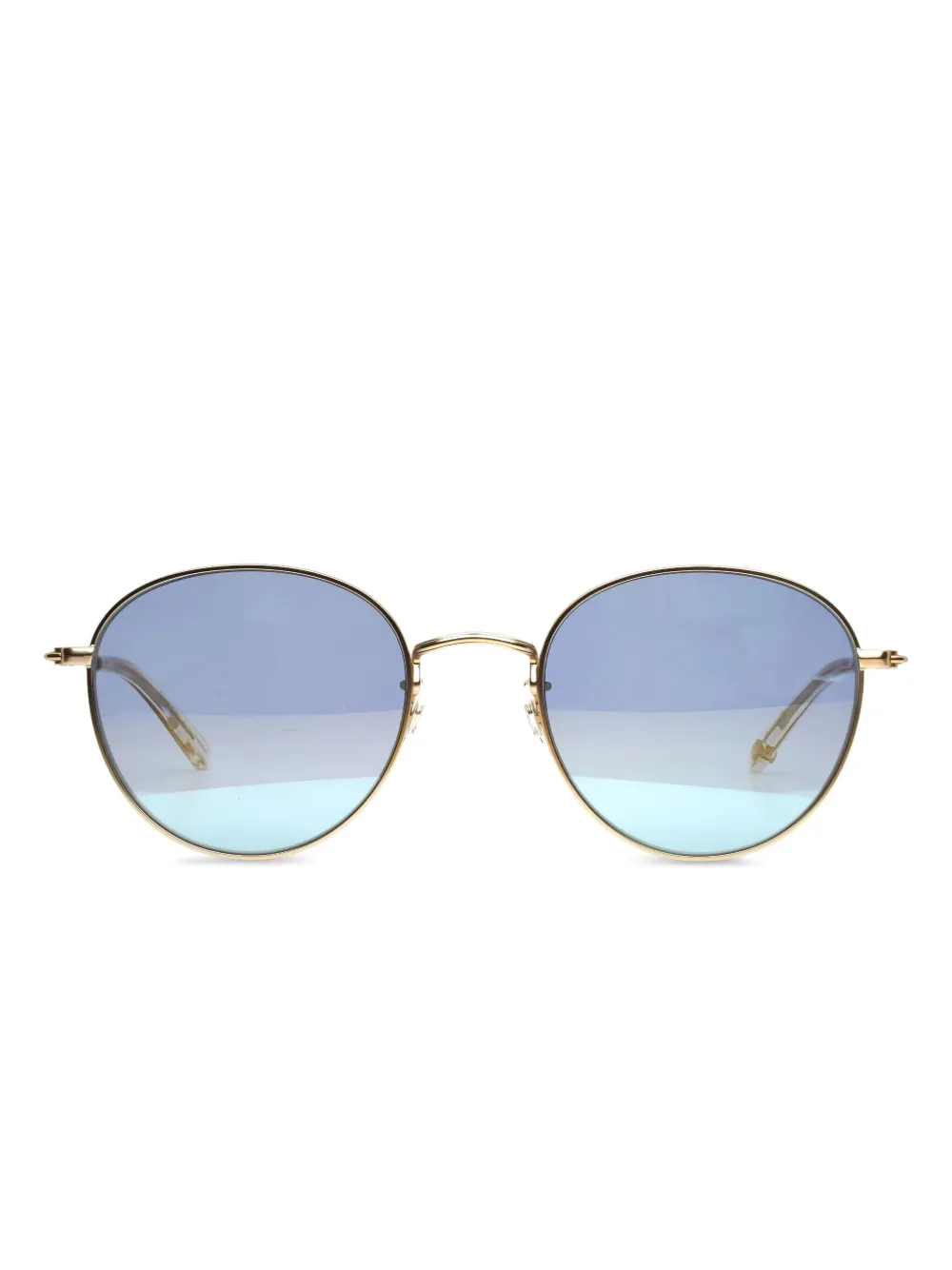 Garrett Leight Paloma round-frame sunglasses Goud