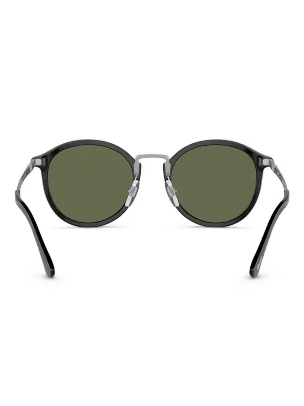 Persol Zonnebril met rond montuur Zwart