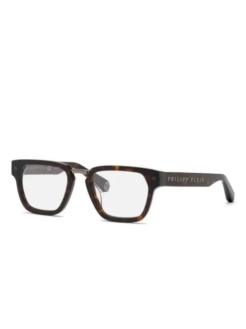 Philipp Plein Eyewear armazón cuadrada con logo