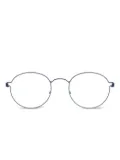 Lindberg round-frame glasses - Blue