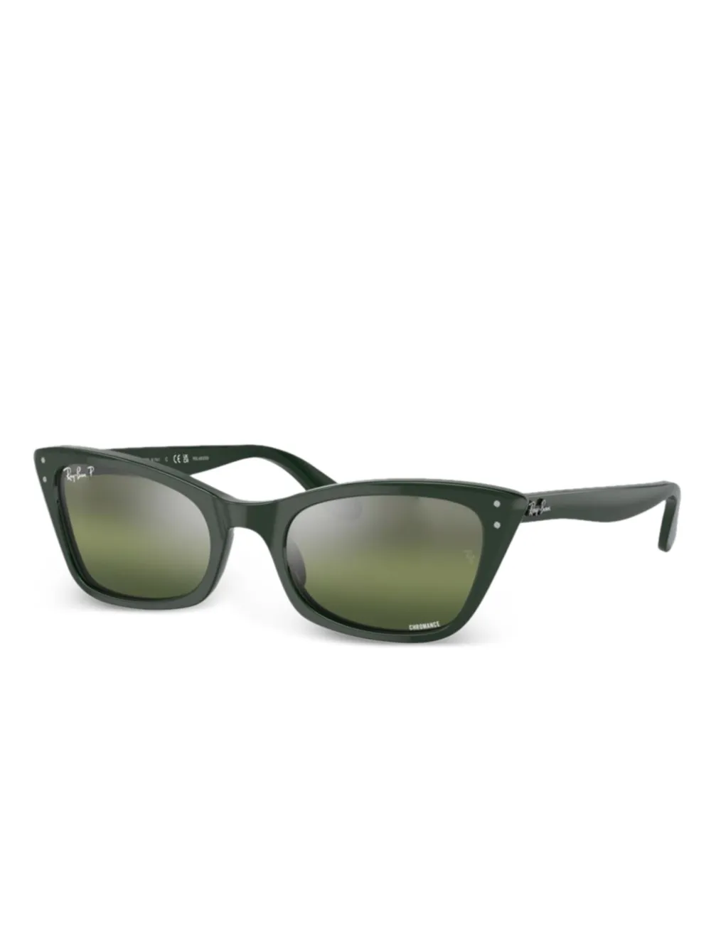 Ray-Ban lentes de sol Lady Burbank con armazón rectangular | verde | Image 1