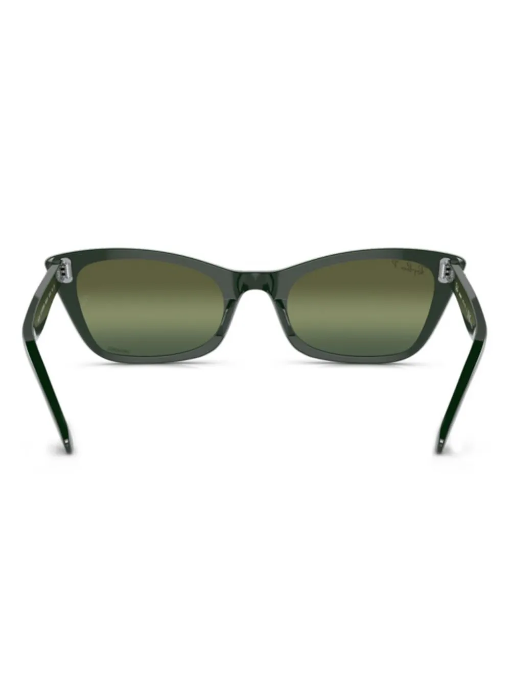 Ray-Ban Lady Burbank zonnebril met rechthoekig montuur Groen