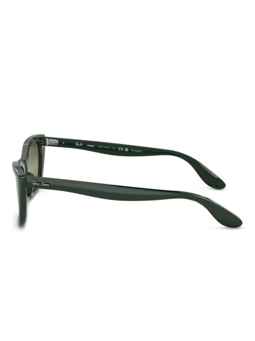 Ray-Ban Lady Burbank zonnebril met rechthoekig montuur - Groen