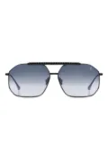 ANNA-KARIN KARLSSON Le Boss 2.0 geometric-frame sunglasses - Black