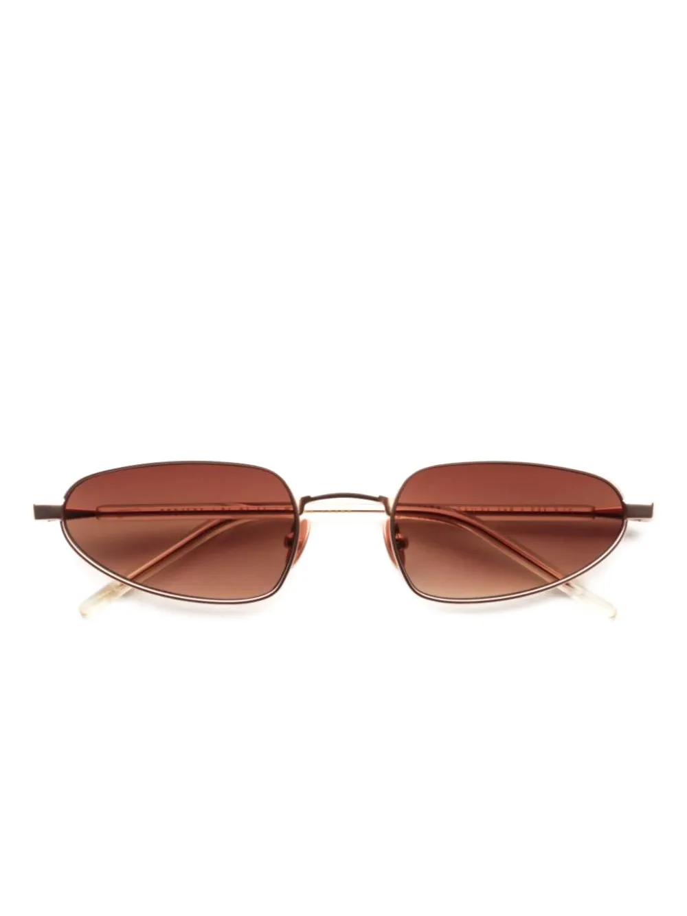 Gast Farfa geometric-frame sunglasses | Braun | Image 1