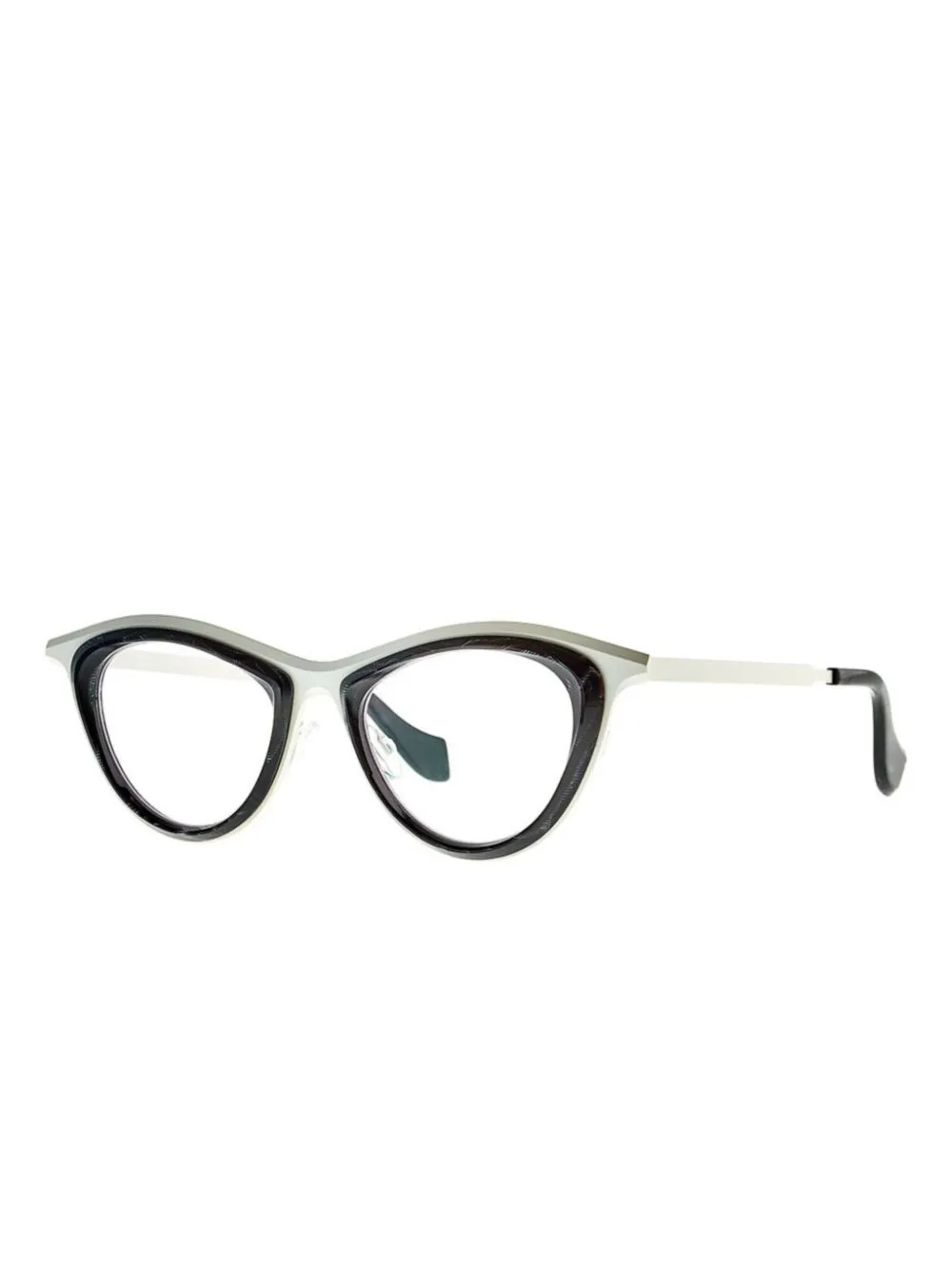 Theo Eyewear Bril met geometrisch montuur - Wit