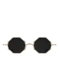 Rigards geometric-frame sunglasses - Gold