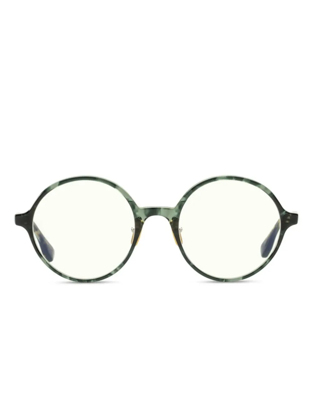 Dita Eyewear Zonnebril met rond montuur Groen