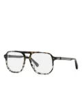 Philipp Plein Eyewear double-bridged frames - Brown