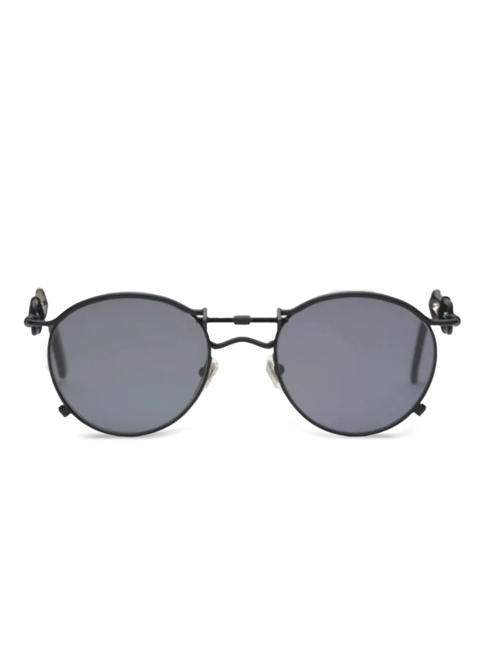 Jean Paul Gaultier round-frame sunglasses Zwart