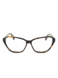 Off-White Eyewear tortoiseshell-effect glasses - Brown