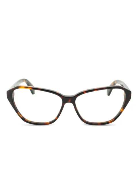 Off-White Eyewear lentes con armazón estilo carey