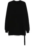 Rick Owens DRKSHDW logo-jacquard sweatshirt - Black