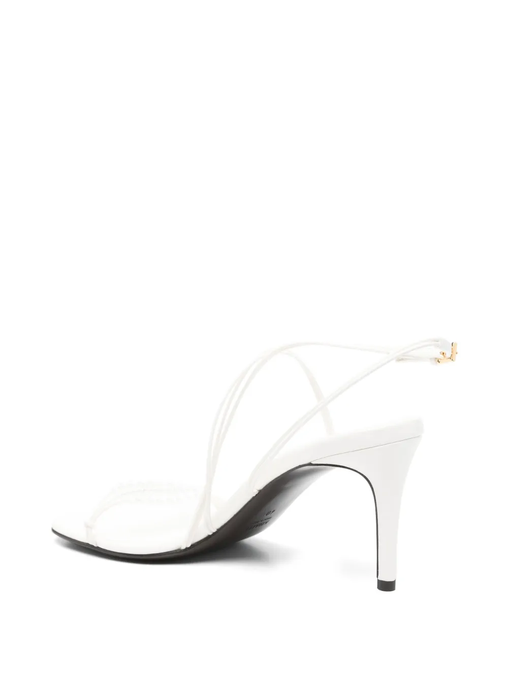 KHAITE 75mm Loop sandals White