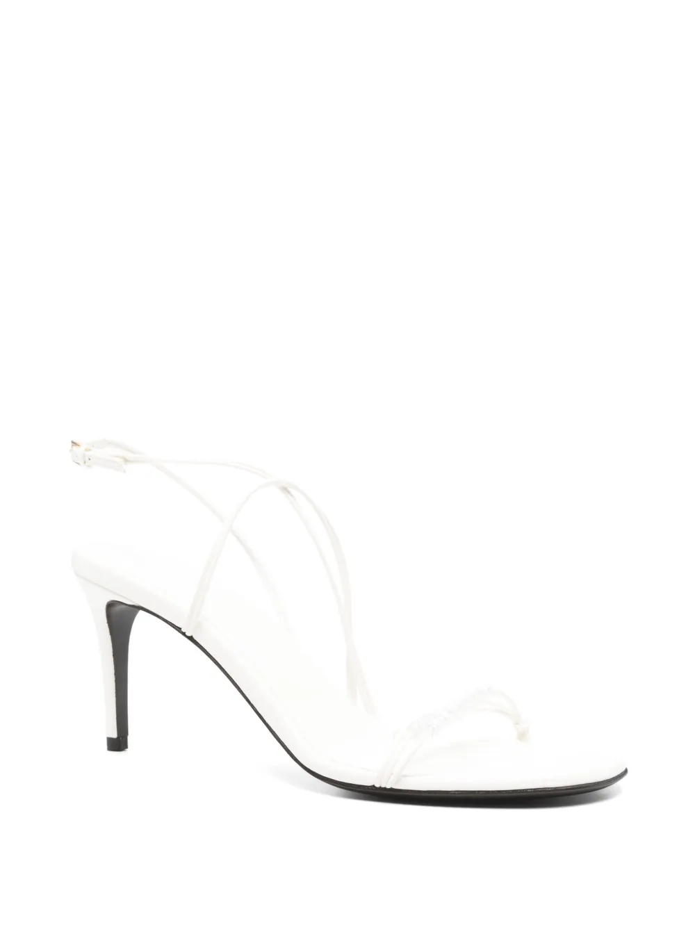 KHAITE 75mm Loop sandals White