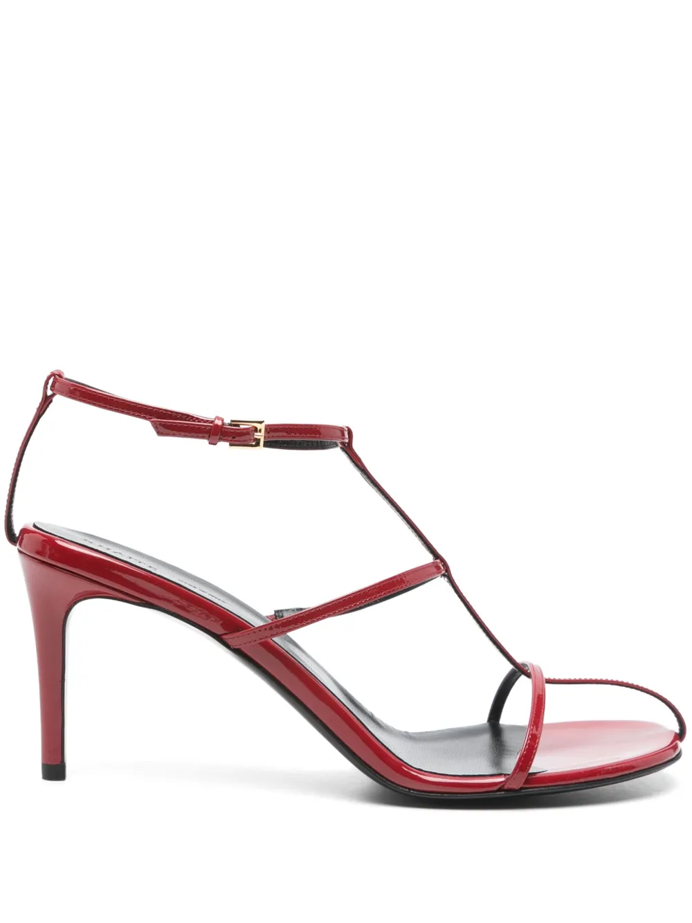 KHAITE 75mm Cage sandals Red