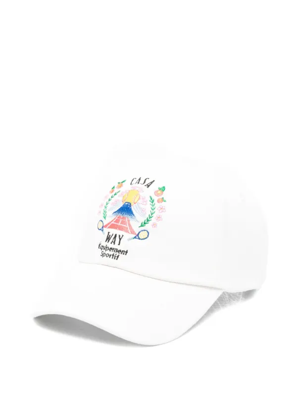 【関税込み】Casa Way Mountain Cap - Casablanca - Cotton - Wh 27782551_59791205_600.jpg