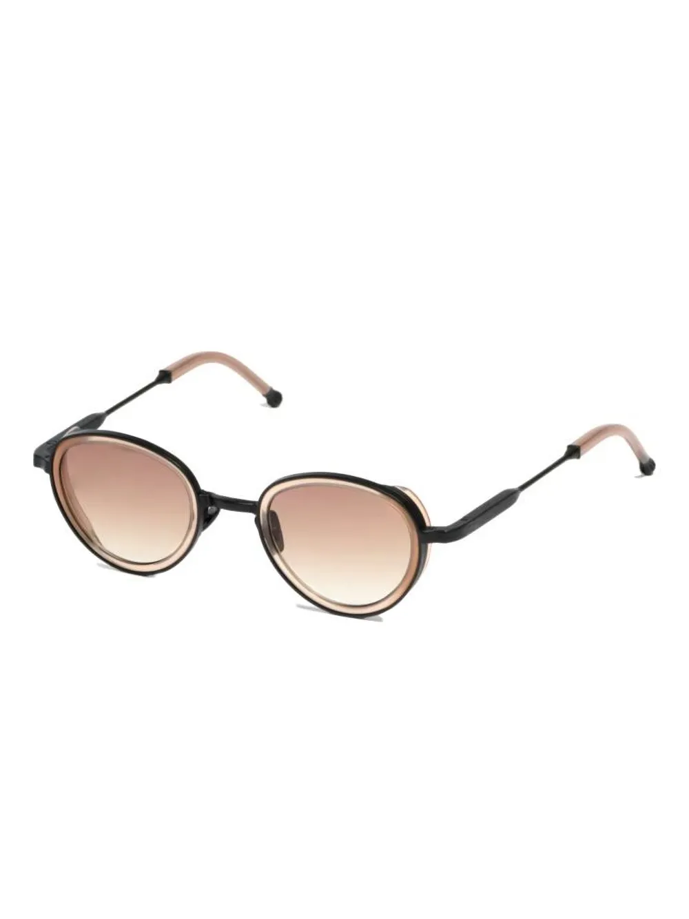 John Dalia Christian sunglasses - Zwart