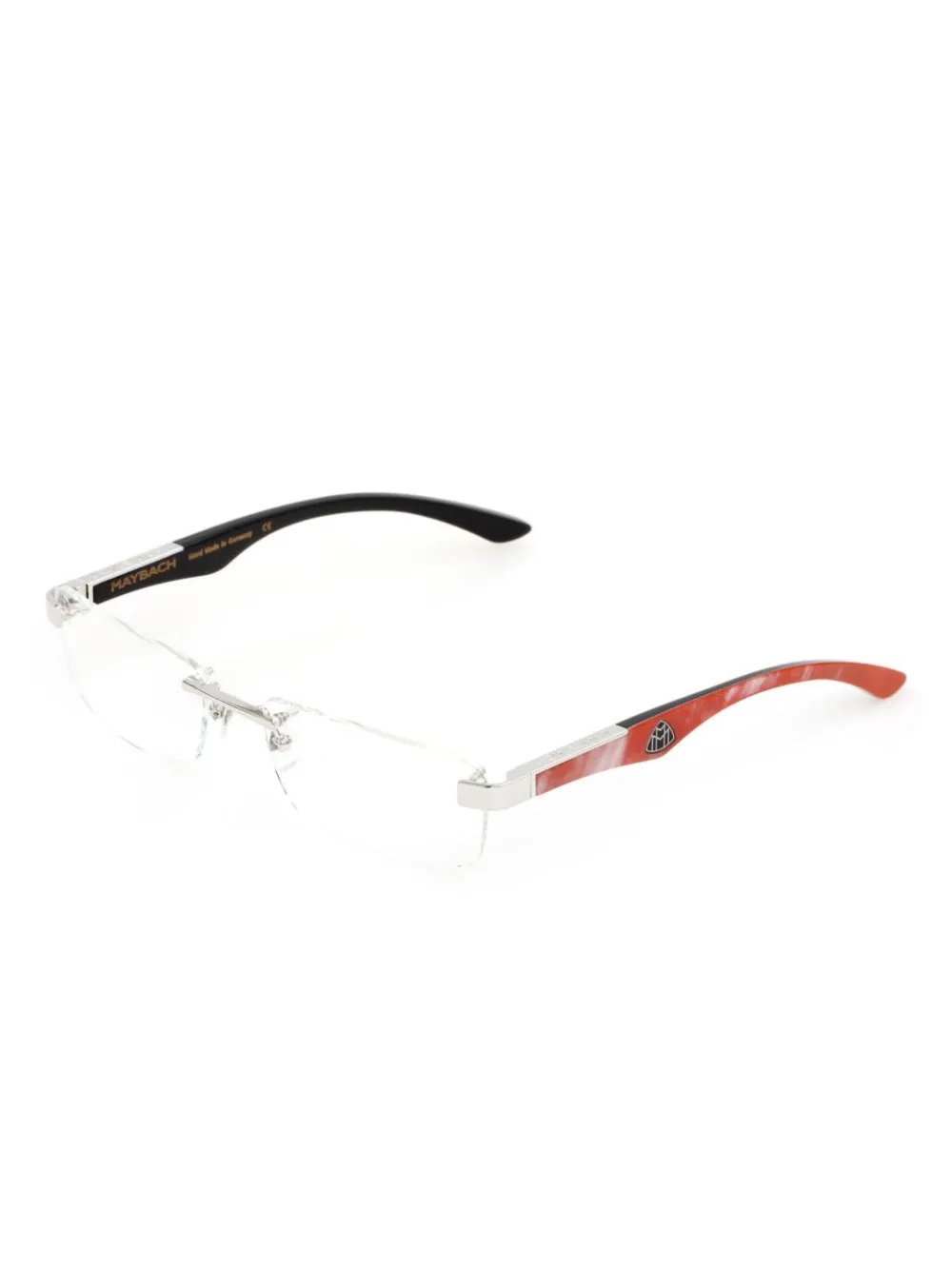 Maybach eyewear The Artist III bril - Rood