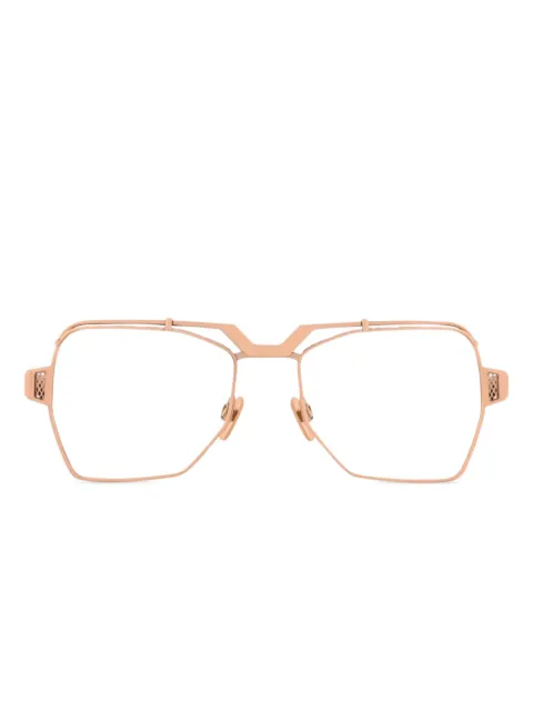 Cazal logo-engraved glasses