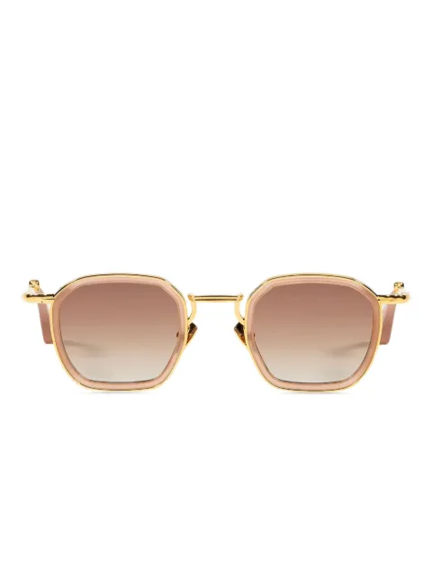 John Dalia Leo 2 C194 gold-frame geometric sunglasses