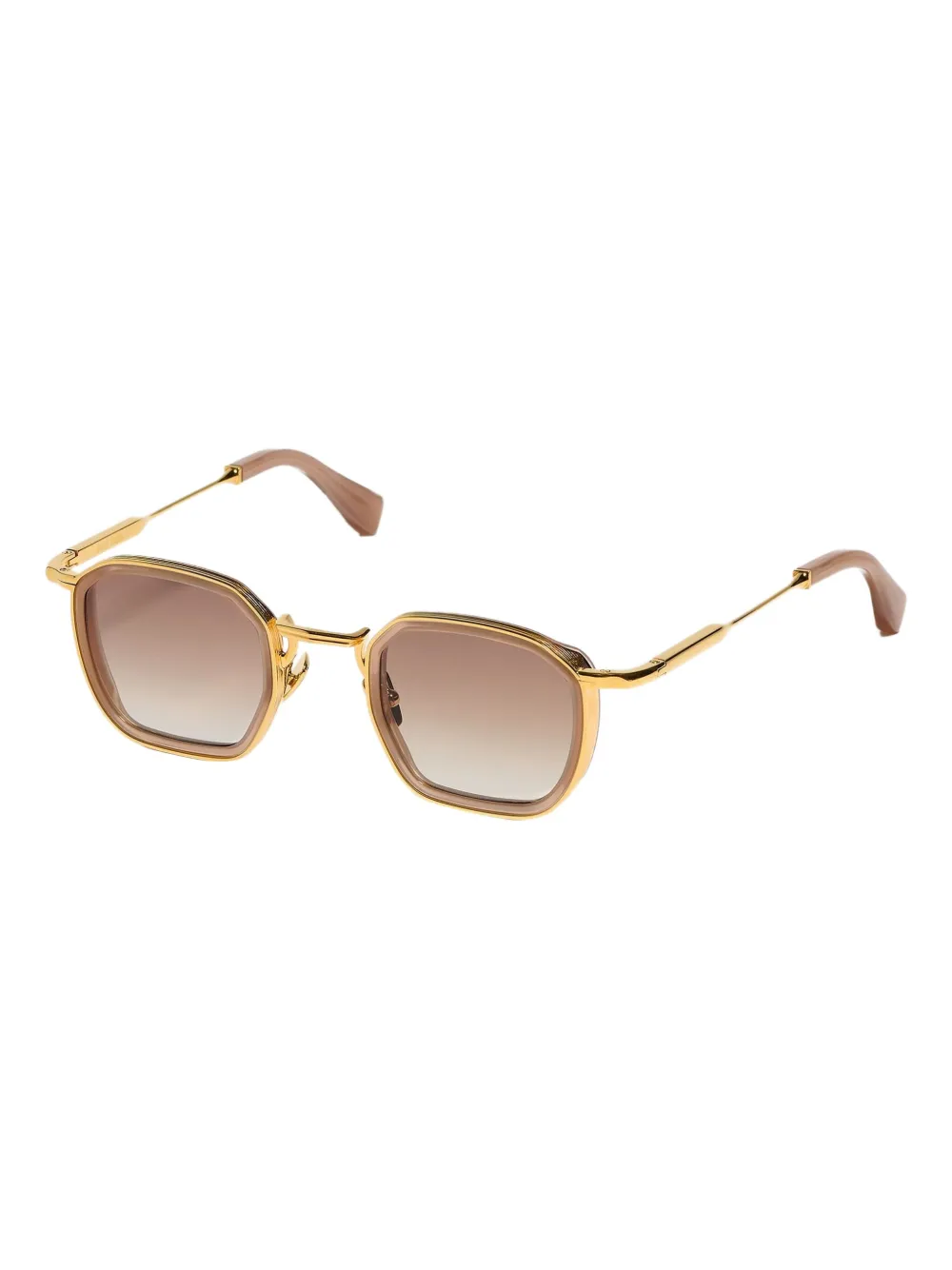 John Dalia Leo 2 C194 gold-frame geometric sunglasses | Image 2