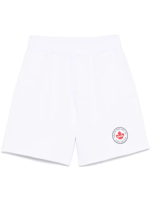 DSQUARED2 logo-print track shorts