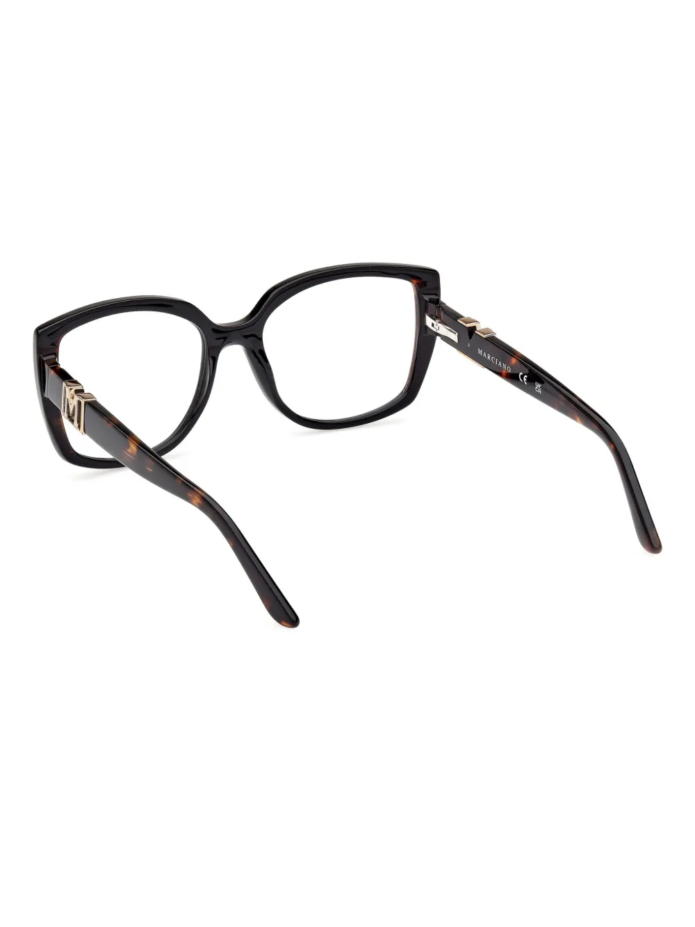GUESS EYEWEAR Bril met schildpadschild-effect Bruin