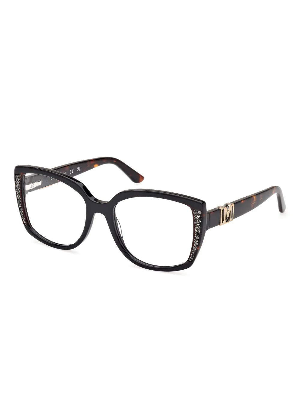 GUESS EYEWEAR tortoiseshell-effect glasses | Men | Image 2