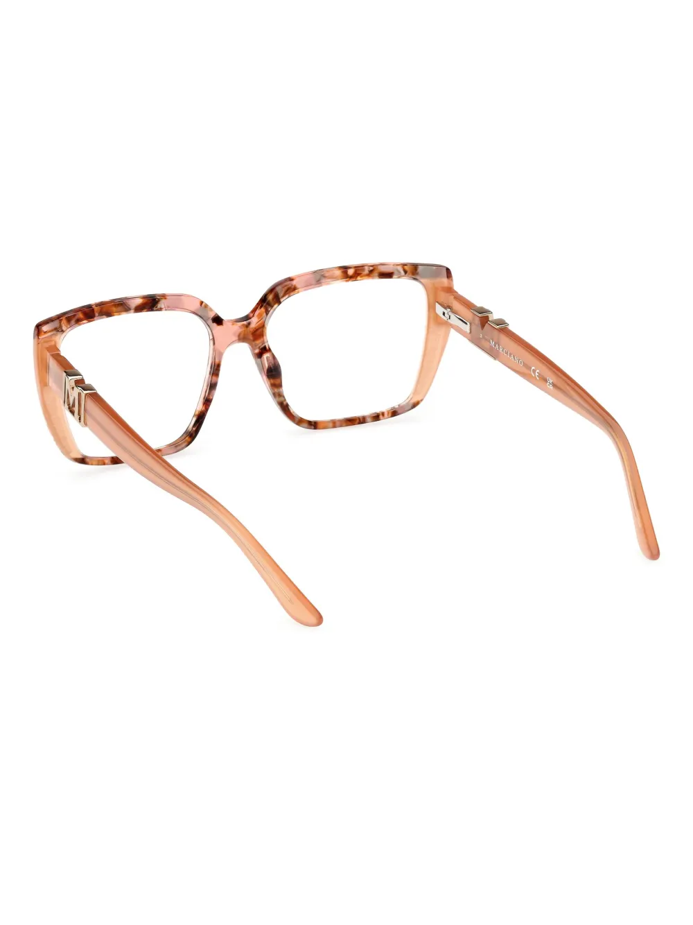 GUESS EYEWEAR Bril met vierkant montuur Oranje
