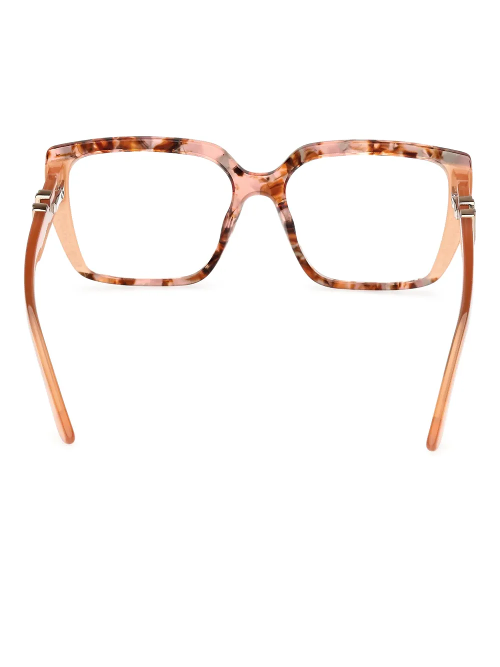 GUESS EYEWEAR Bril met vierkant montuur Oranje