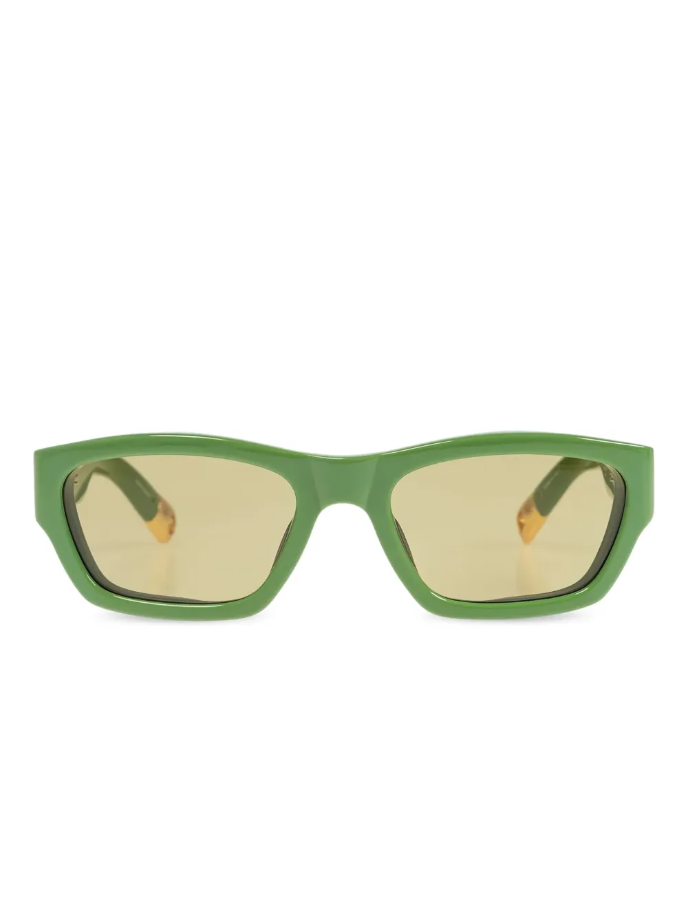 Jacquemus Les Lunettes Meridiano zonnebril Groen