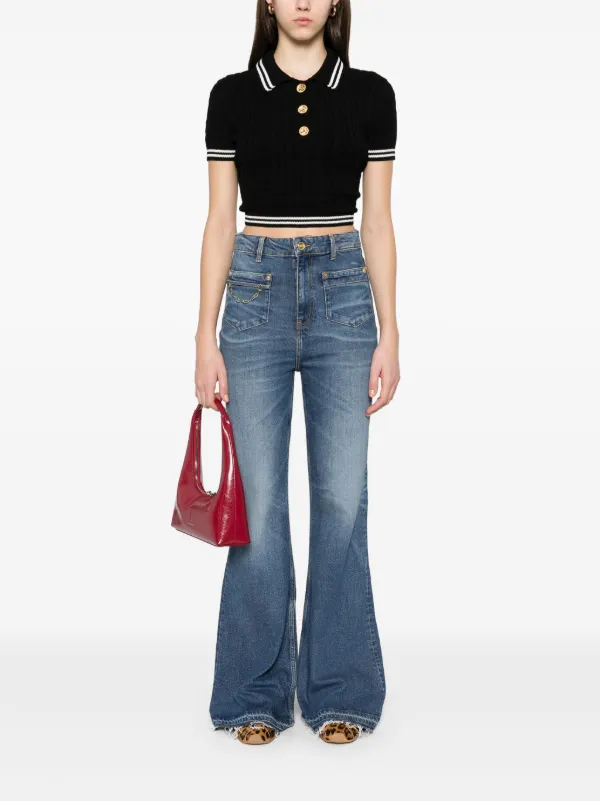 GANNI Goddi Jeans | Blue | FARFETCH