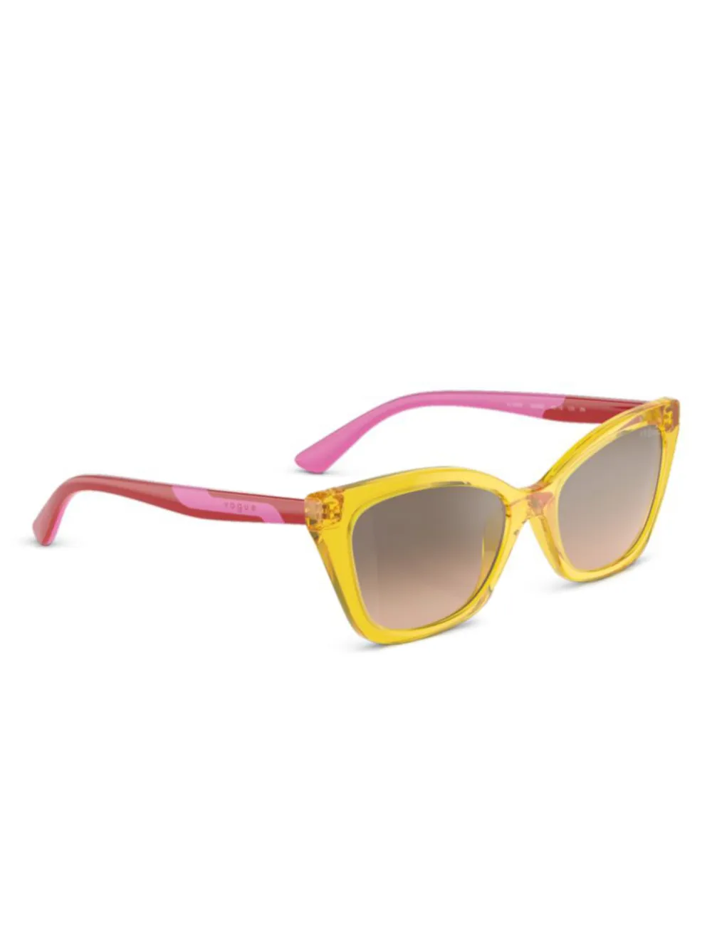 Vogue Eyewear Zonnebril met vierkant montuur Geel