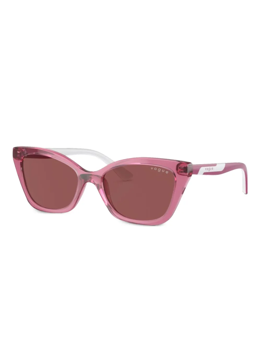 Vogue Eyewear logo-print sunglasses - Roze