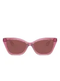 Vogue Eyewear logo-print sunglasses - Pink