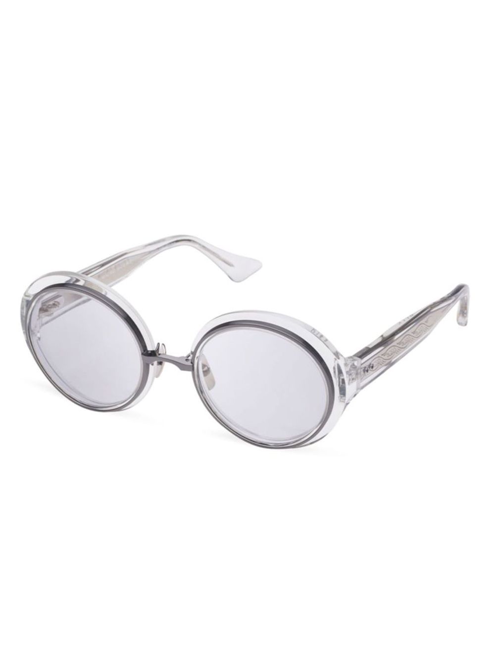 Dita Eyewear Zonnebril met rond montuur - Wit