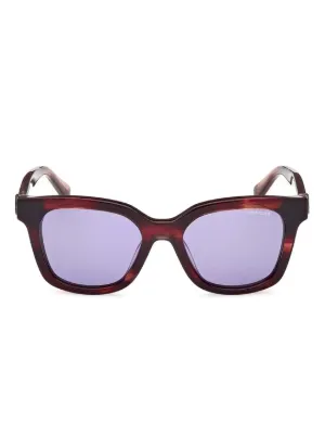 Moncler Eyewear Clasico スクエアフレーム サングラス | ピンク