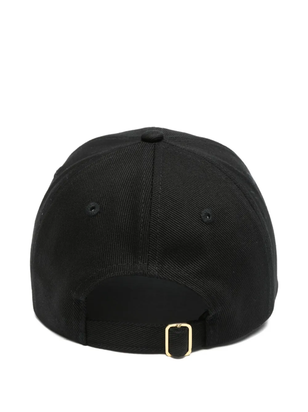 Casablanca logo-patch baseball cap Zwart