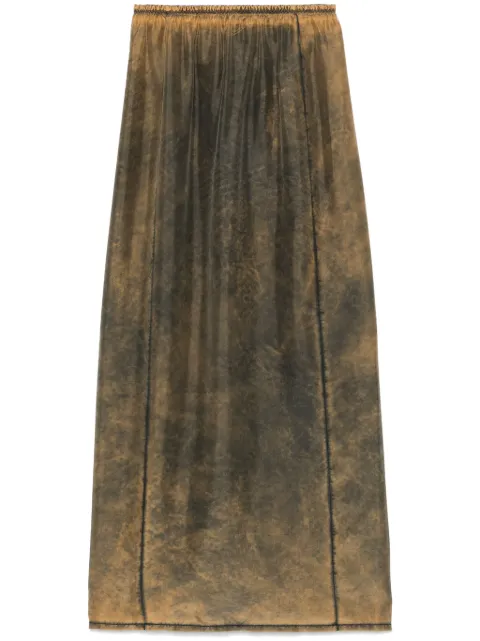 MM6 Maison Margiela silk midi skirt