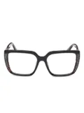 GUESS EYEWEAR square-frame glasses - Black