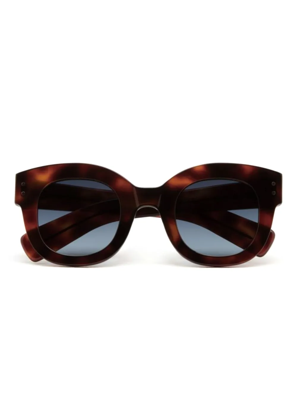 Kaleos geometric-frame sunglasses - Bruin