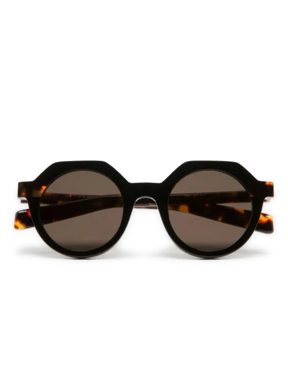 Kaleos round-frame sunglasses | Brown | Image 1