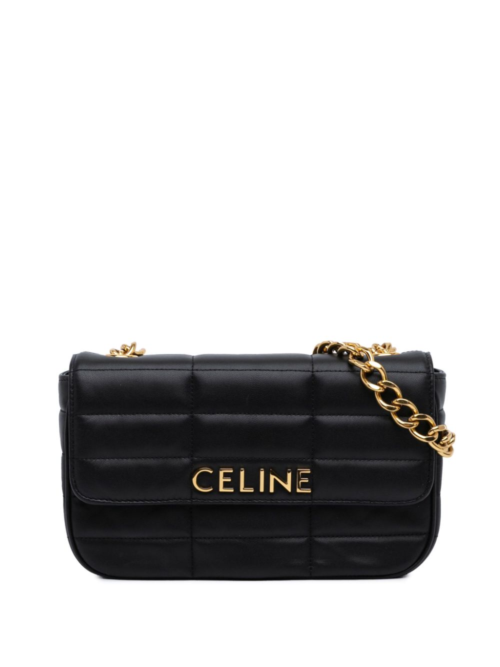 Céline Pre-Owned 2022 Monochrome shoulder bag - Black