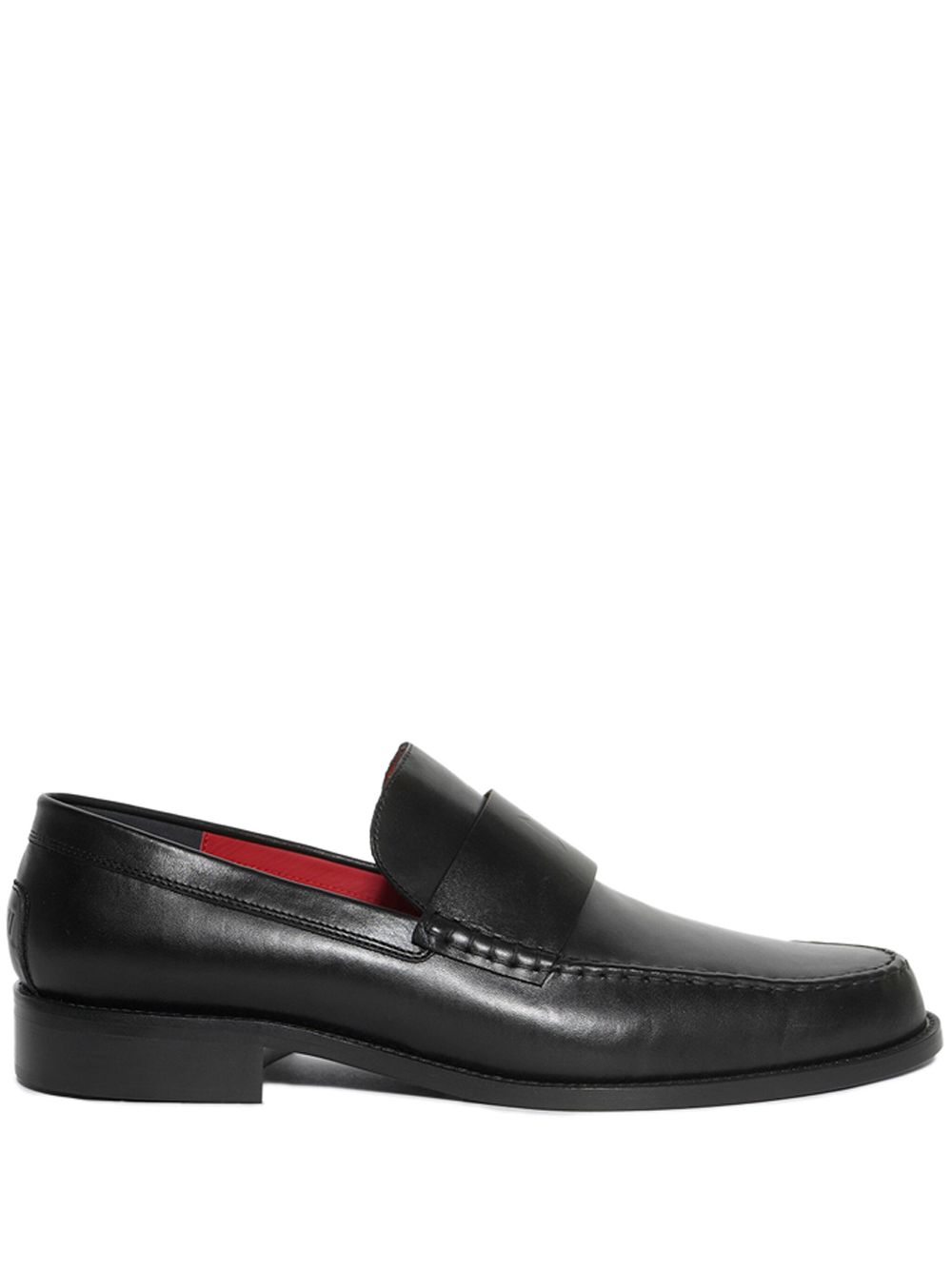 Enfants Riches Déprimés logo-debossed loafers - Black