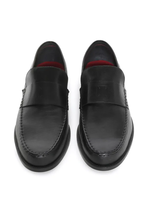 Enfants Riches Déprimés logo-debossed Loafers | Black | FARFETCH