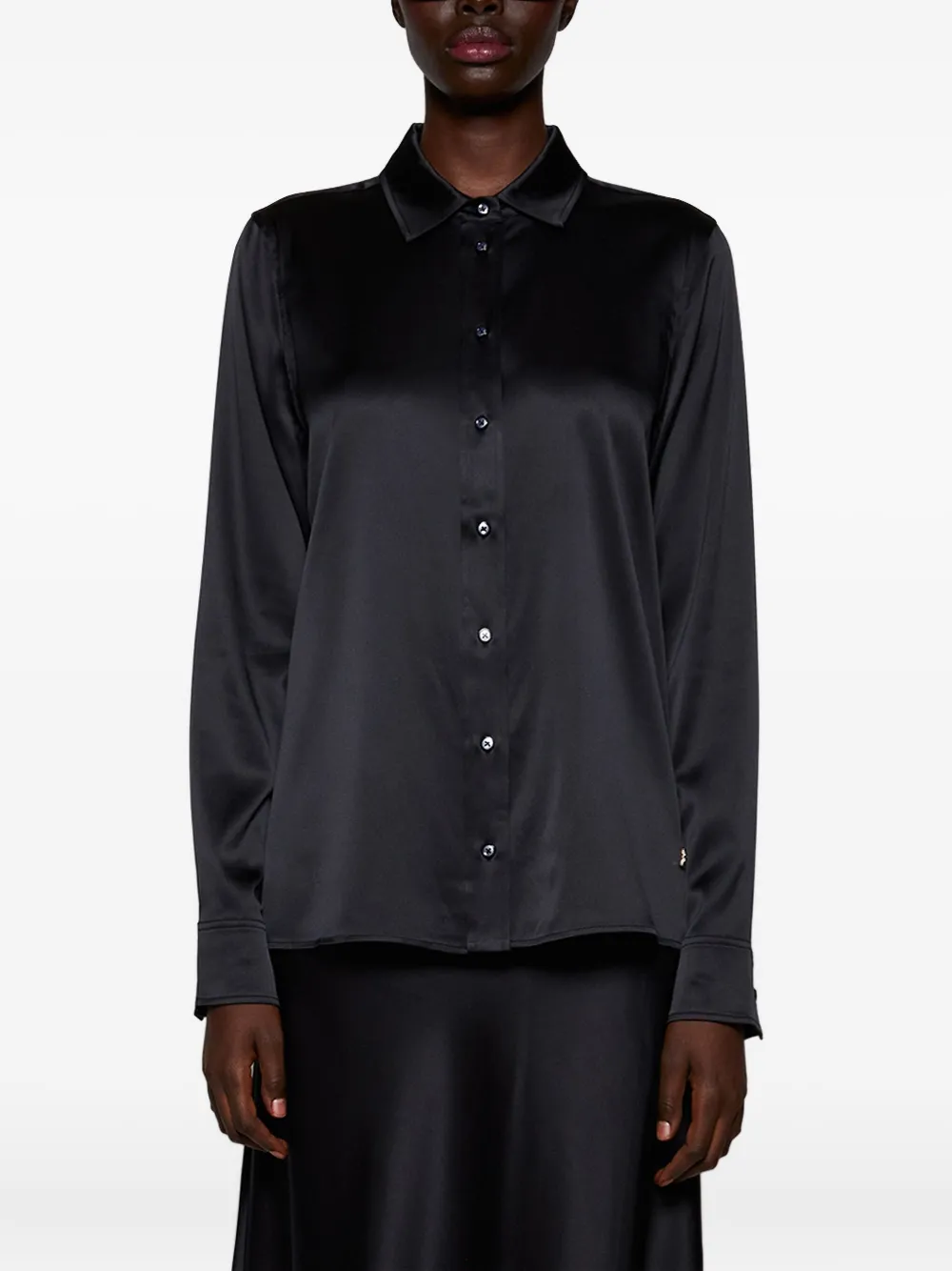 Éterne Constance Shirt In Black