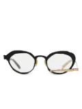 Masahiro Maruyama MM-0090 geometric-frame glasses - Black